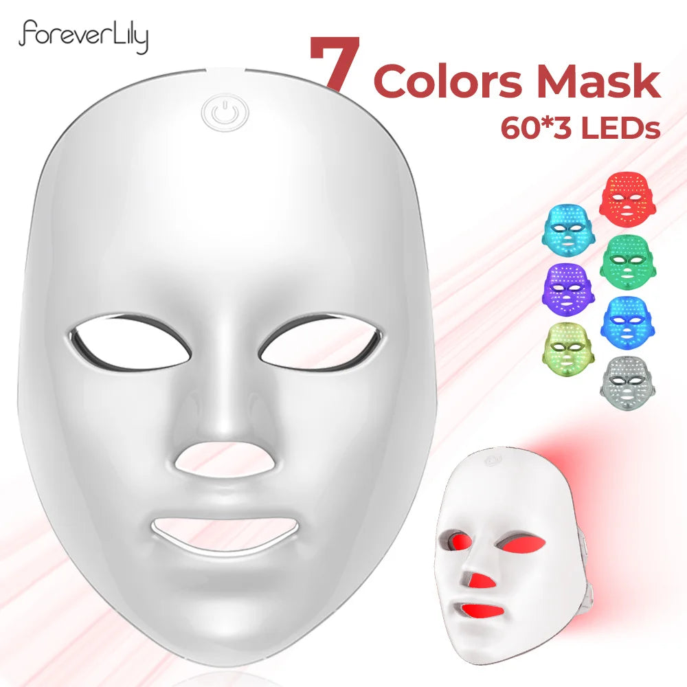 RadiantGlow LED Facial Mask™